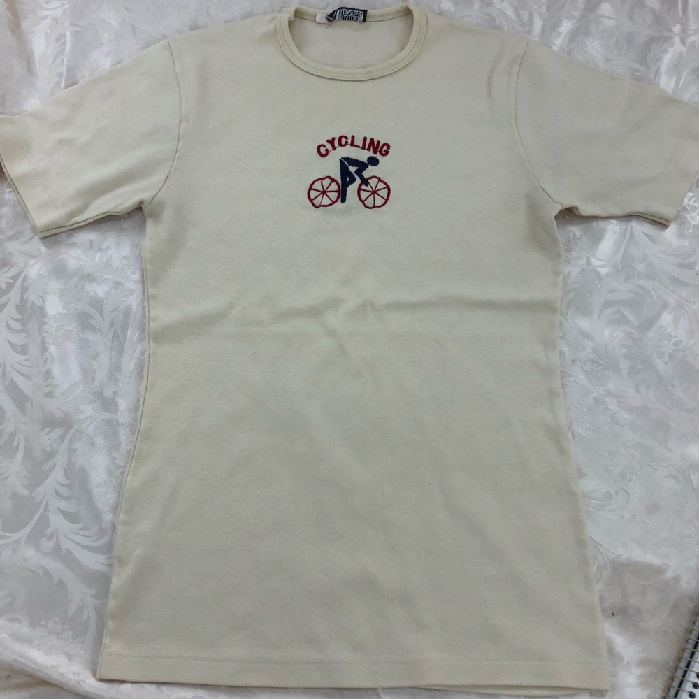 John Henry Vintage Cycling t shirt sz M